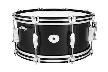 Ludwig - lls564xxgn 6.5x14" legacy mahogany snare drum - black cat