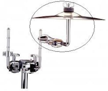 Ludwig - lm471sph add-on splash cymbal holder from 10,5mm tom post