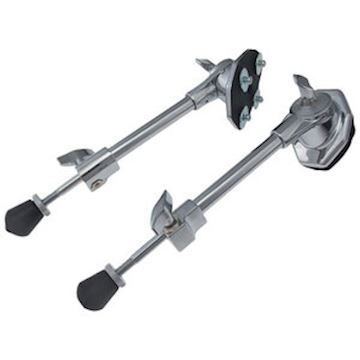Ludwig - bass drum spurs, rocker kick spur w/ extenders (pair)