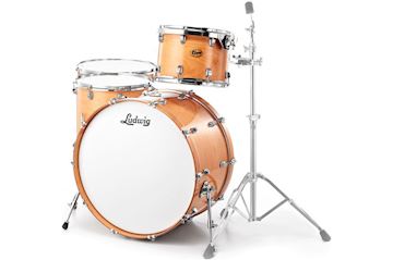Ludwig - lrc24mxnm centennial moto 4 pc. shellset natural maple