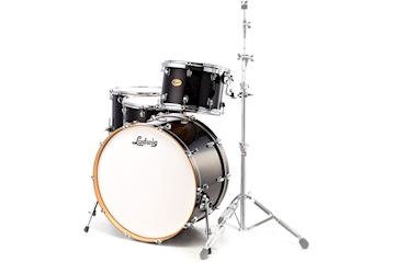 Ludwig - lrc26zxbk centennial zep set 4 pc. shellset transp. black