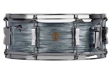 Ludwig - 5.5x14 legacy mah "jazz fest" snare - vintage blue oyster