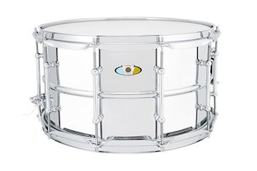 Ludwig - lu0814sl supralite steel snaredrum 8"x14"