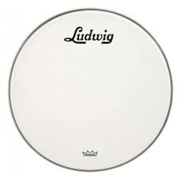 Ludwig - lw1224p3swv 24" powerstroke 3 s white w/script logo