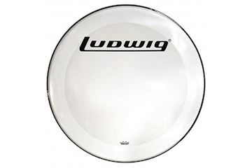 Ludwig - lw1322p3clrb 22" powerstroke 3 clear w/block logo