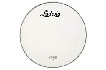 Ludwig - lw4226v weather master 26" smooth white head w/ script logo