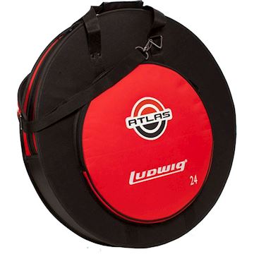 Ludwig - lxc2ap atlas cymbal bag 24" met rugbanden