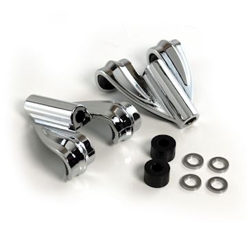 Ludwig - p2308ap classic cast bass drum claw 2-pack