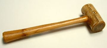 Musser - rawhide chime mallets
