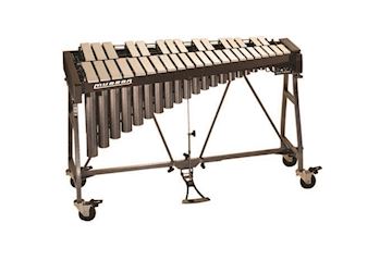 Musser - m48 vibraphone  3 octave pro traveler vibe slvr  w/eu motor