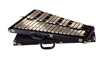 Musser - orchestra bells 2,5 octave classic, damper, carbon steel bar