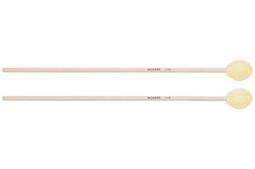 Musser - mus116 mallets marimba, soft, yellow yarn, birch handle