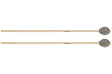 Musser - mus118 mallets marimba, hard grey yarn, birch handle
