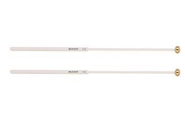 Musser - mus122 mallets bells, hard, brass bol, two step handle