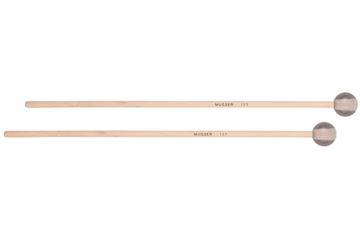 Musser - mus133 mallets xylofoon/bells, hard, lexan bol, berken handl