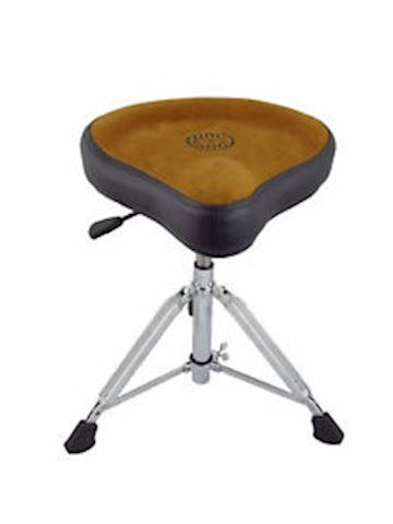 Rocnsoc - rsnrot drumkruk zadel model w/nitro gas lift tan