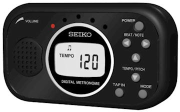 Seiko - dm100 metronoom met tap tempo functie