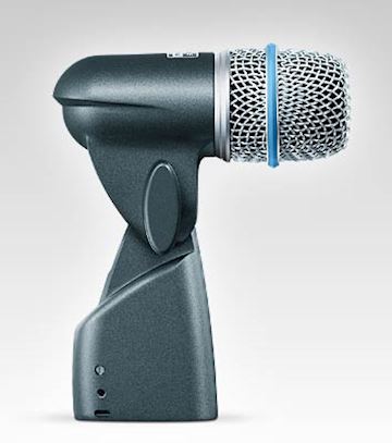 Shure - beta 56a supercardioid dynamic instr/drums/perc microfoon